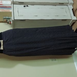 Norma Walter's skirt with Swarovski crystal belt